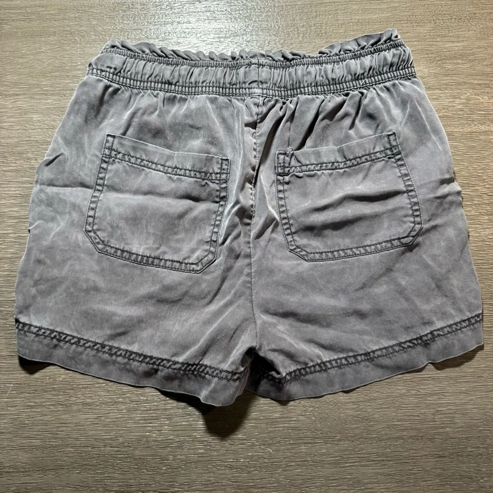 C&C California Shorts Lyocell Dark Grey Drawstring XS